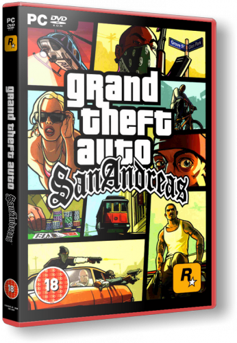 GTA San Andreas оригинальная русская версия PC 2005 чистая верси