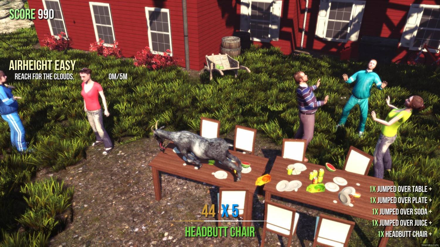 Goat Simulator 1 2014 Скриншоты. Как запустить Goat Simulator.